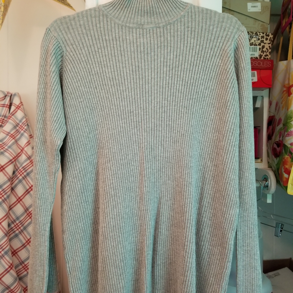 Mockneck Pullover Sweater